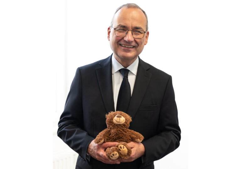 Kurzes Gespräch mit dem Stammapostel